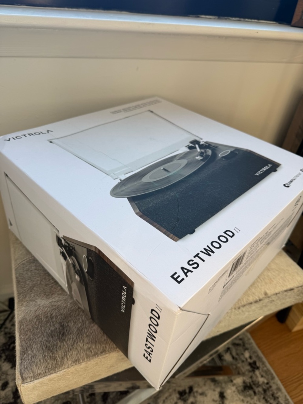 Victrola Eastwood II Portable Turntable - Black